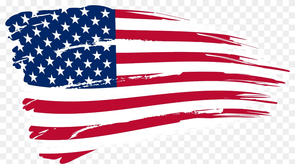 Grunge American Flag American Flag No Background, American Flag Free Png Download