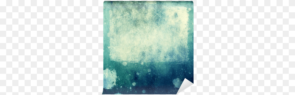 Grunge Banner With White Inky Splashes Wall Mural Photograph, Canvas, Texture, Ice, Outdoors Free Png Download