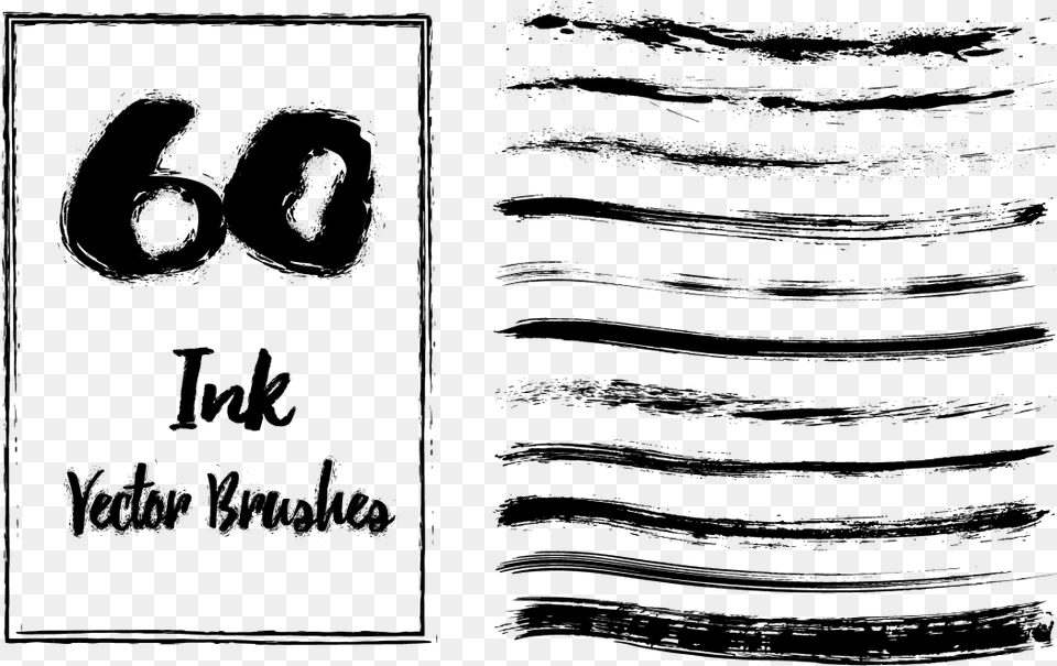Grunge Brushes Example Paintbrush, Blackboard, Text Free Transparent Png