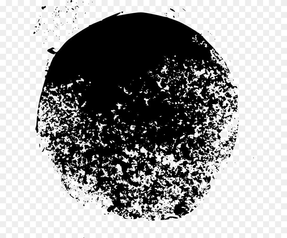 Grunge Circle, Sphere, Silhouette Free Png Download