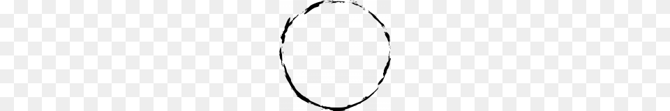 Grunge Circle Frame, Gray Free Transparent Png