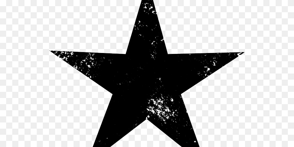Grunge Clipart Stars Illustration, Star Symbol, Symbol, Bow, Weapon Png Image