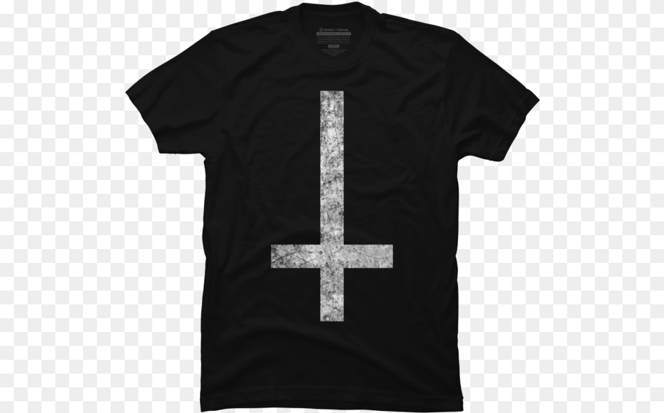 Grunge Cross Klaw T Shirt, Clothing, Symbol, T-shirt Free Png