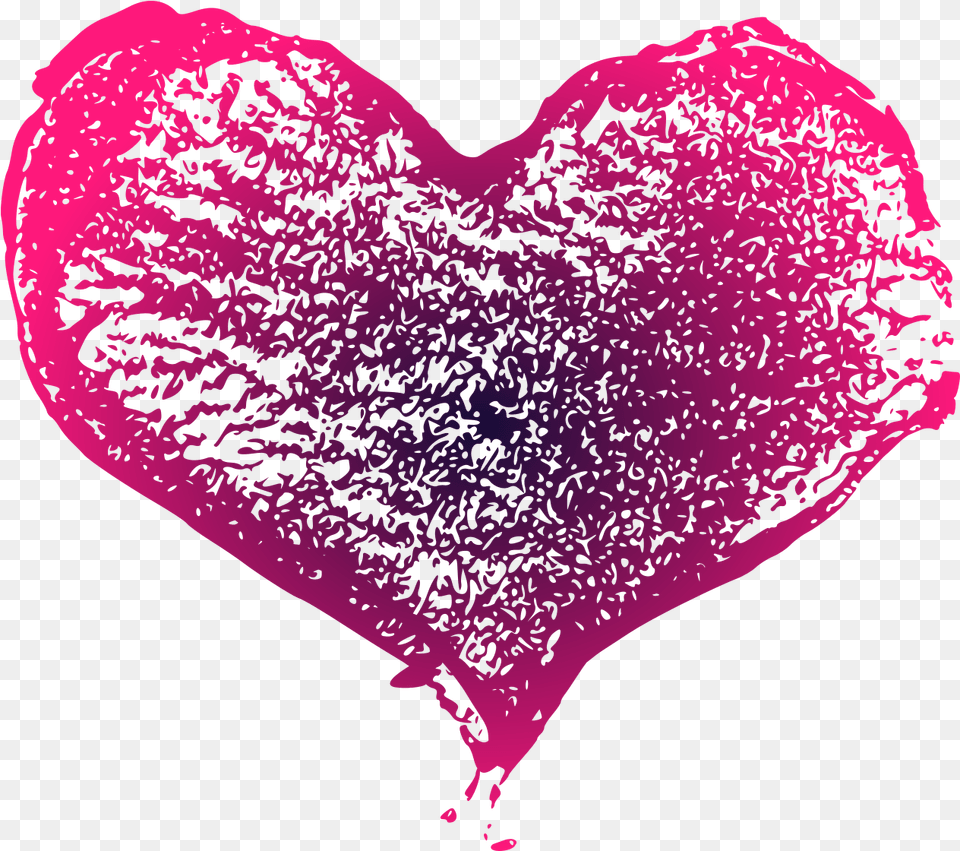 Grunge Heart Vector Eps Svg Onlygfxcom Girly, Purple, Flower, Petal, Plant Free Transparent Png