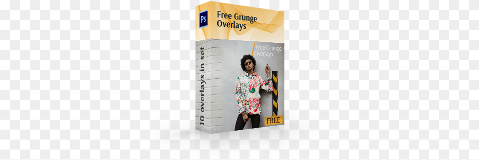 Grunge Overlay Photoshop Cover Box Adobe Photoshop, Adult, Sleeve, Person, Long Sleeve Png