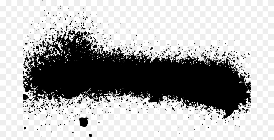 Grunge Spray Paint Stroke Banner Onlygfxcom Black Spray Paint, Stain, Animal, Flock Free Transparent Png