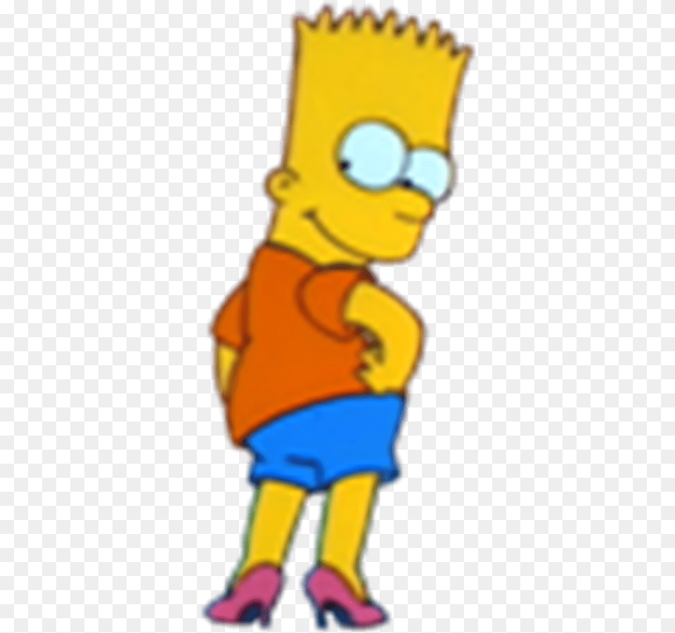 Grungeaesthetic Simpsons 90s Freetoedit Aesthetic Bart Simpson, Cartoon, Baby, Person, Book Png Image