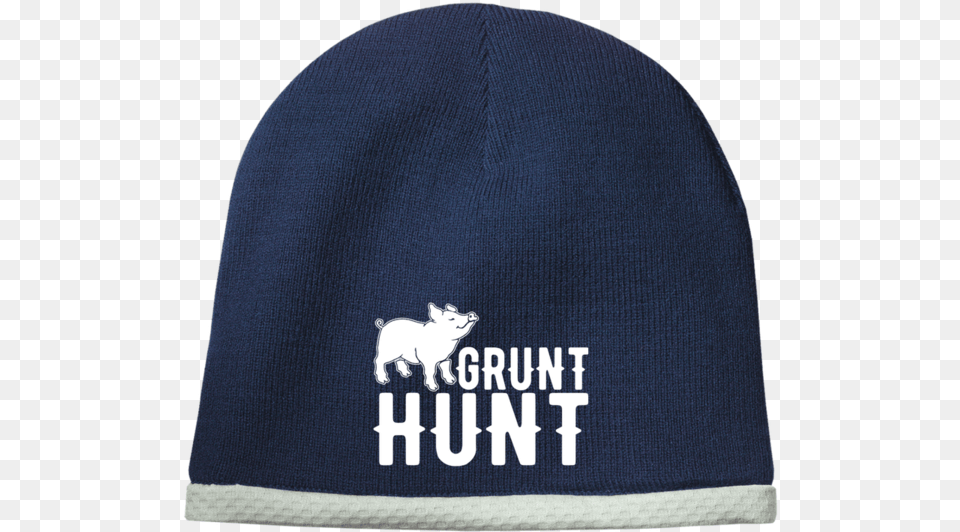 Grunt Hunt Beanie, Cap, Clothing, Hat, Animal Free Png