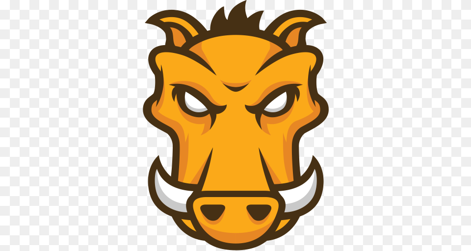 Grunt Logo, Animal, Mammal, Warthog, Wildlife Free Png Download