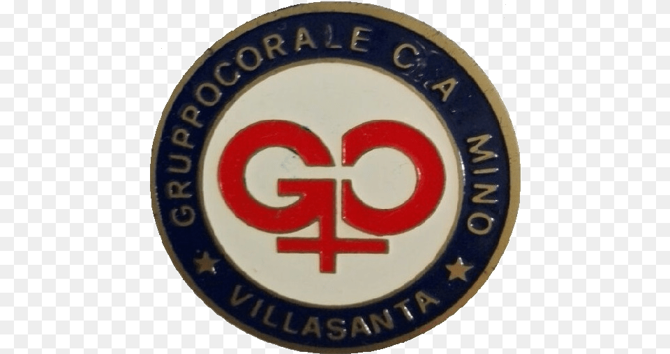 Gruppocorale C A Mino Villasanta Emblem, Badge, Logo, Symbol, Tape Free Transparent Png