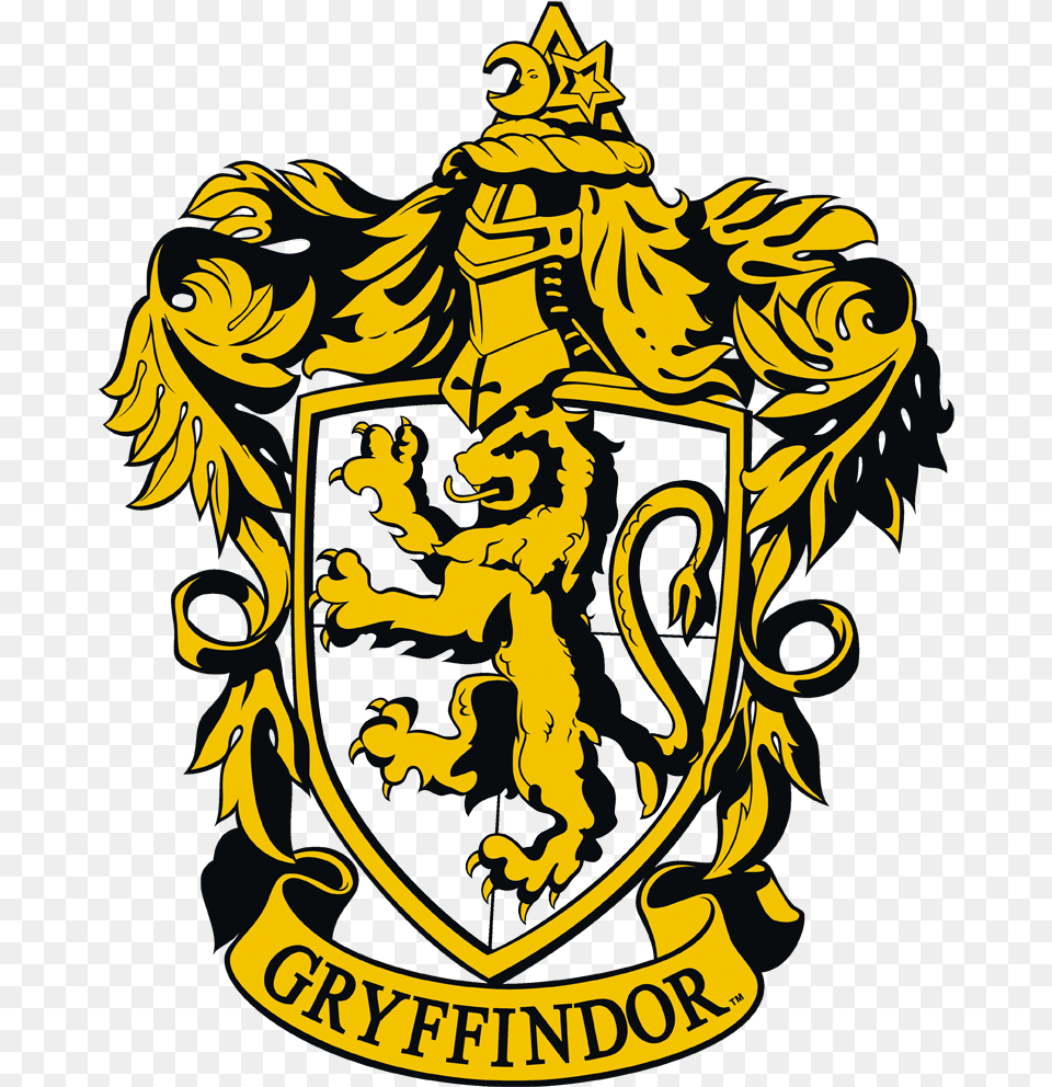 Gryffindor Crest Harry Potter Gryffindor, Emblem, Logo, Symbol, Badge Free Png
