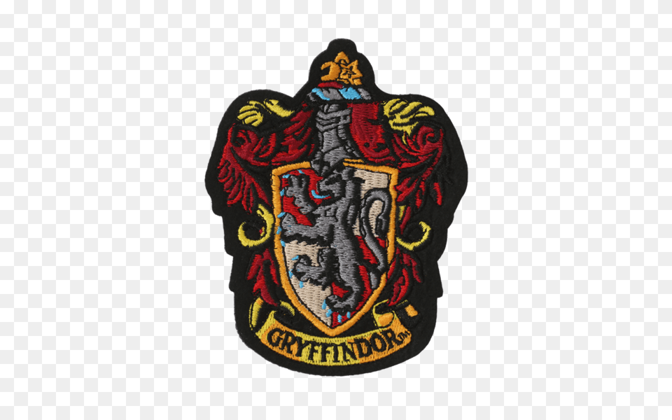 Gryffindor Embroidered Crest Patch, Badge, Logo, Symbol, Emblem Free Png Download