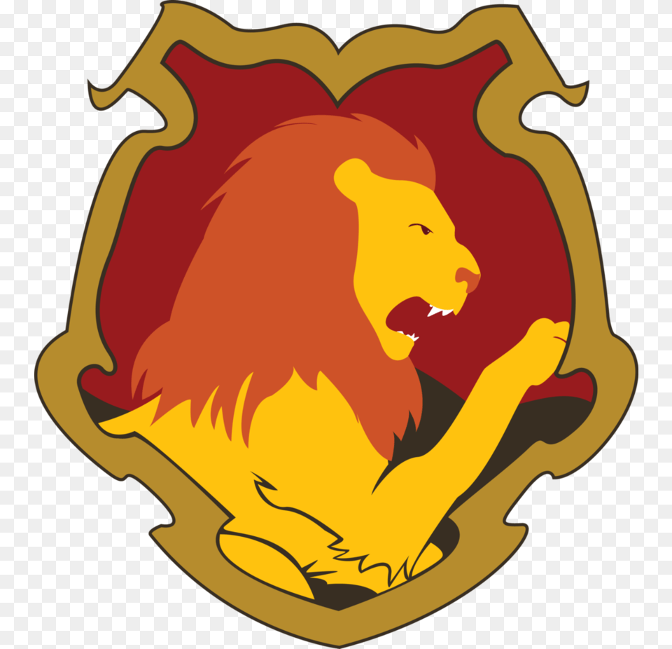 Gryffindor Harry Potter Lion Hogwarts Bag Harry Potter Lion, Animal, Logo, Mammal, Wildlife Png Image