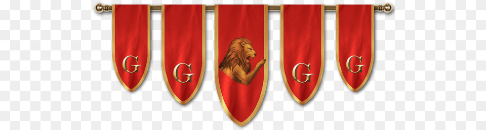 Gryffindor House Hogwarts Houses Flags Pottermore, Armor Free Png Download