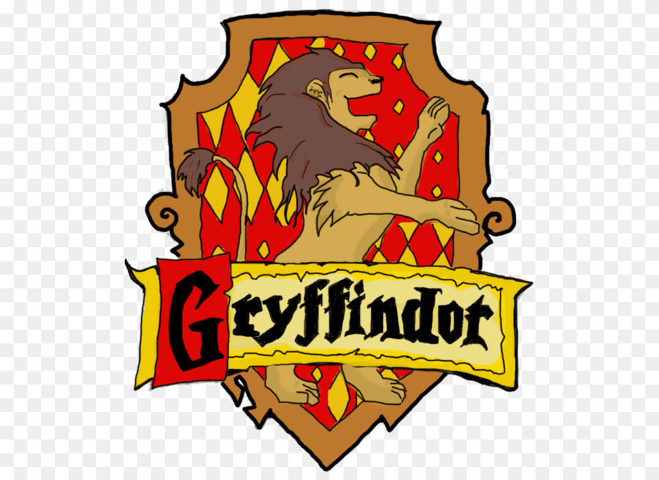 Gryffindor Logo Printable Drawn Log Hogwarts, Baby, Person Png