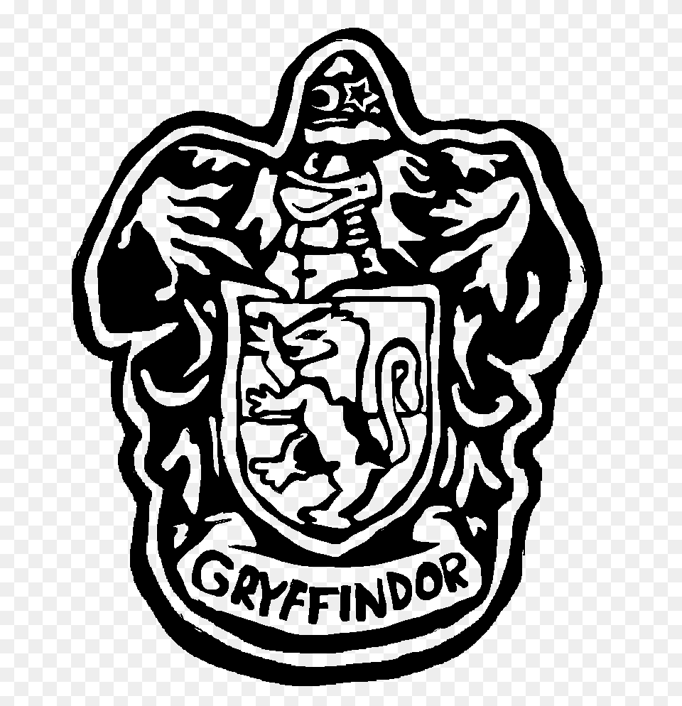 Gryffindor Logos, Gray Free Transparent Png