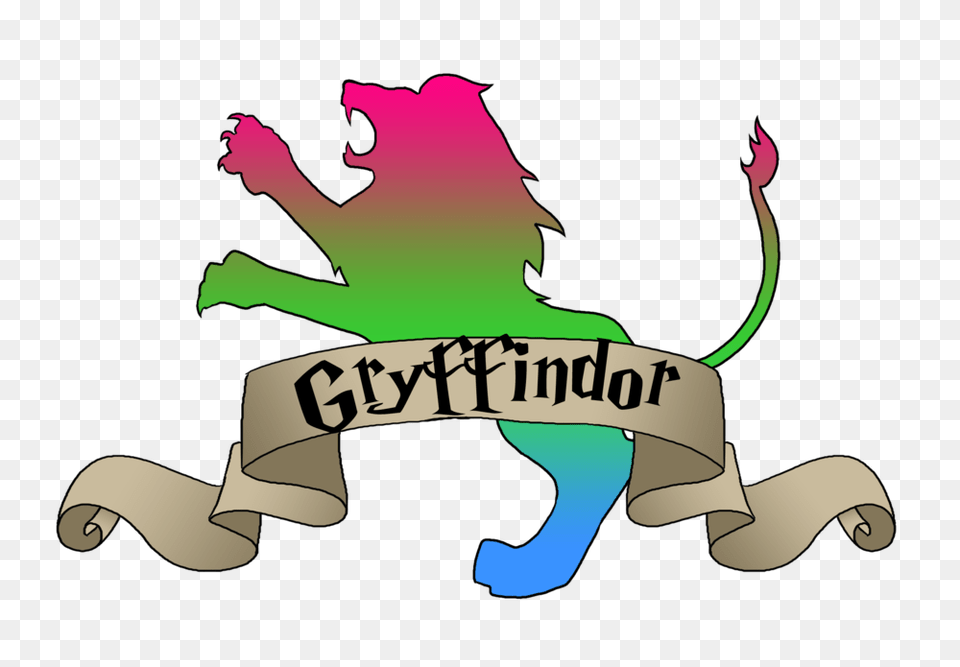 Gryffindor Poly Pride Sticker Moosehat, Art, Graphics, Baby, Person Free Png