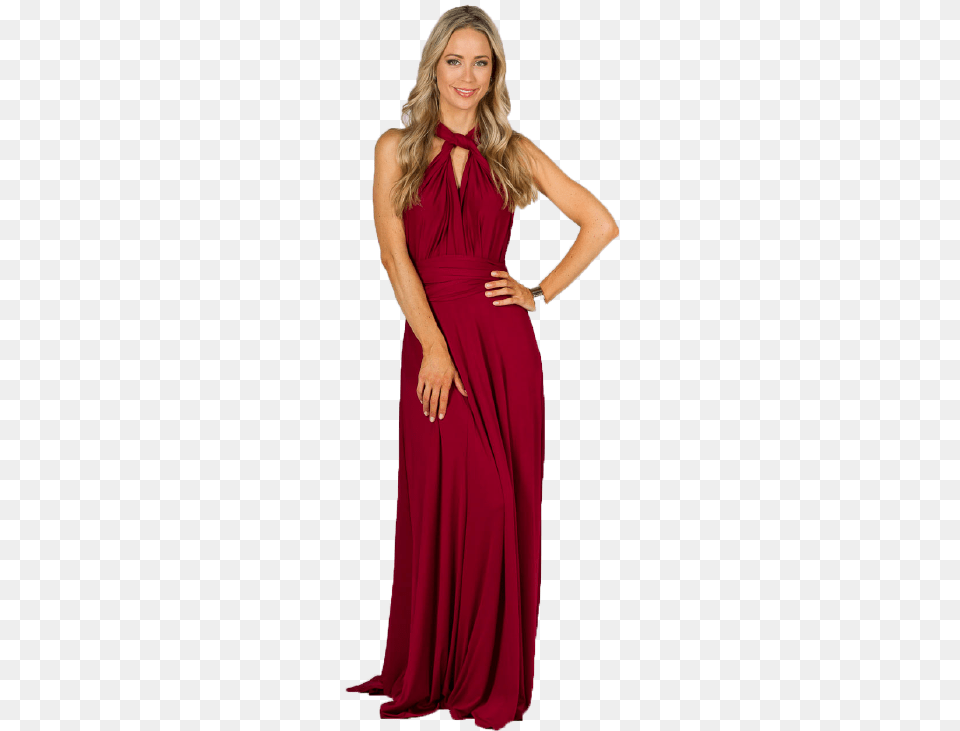 Gs Reddress Convertible Gown, Adult, Person, Formal Wear, Female Free Png Download