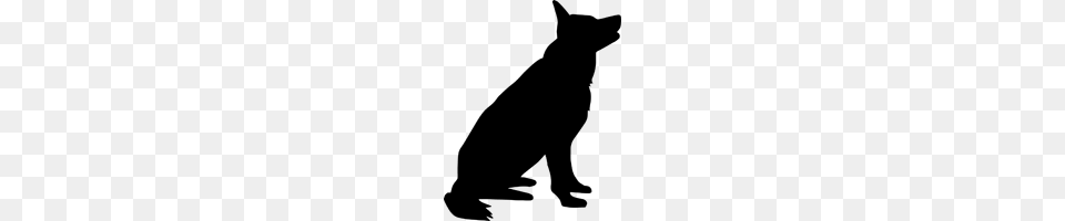 Gsd Stencil Dogs Stencils Stencils And Dogs, Accessories, Formal Wear, Tie Free Png