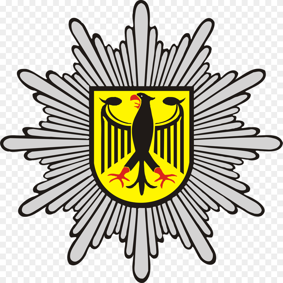 Gsg German Federal Police Logo, Emblem, Symbol Png Image