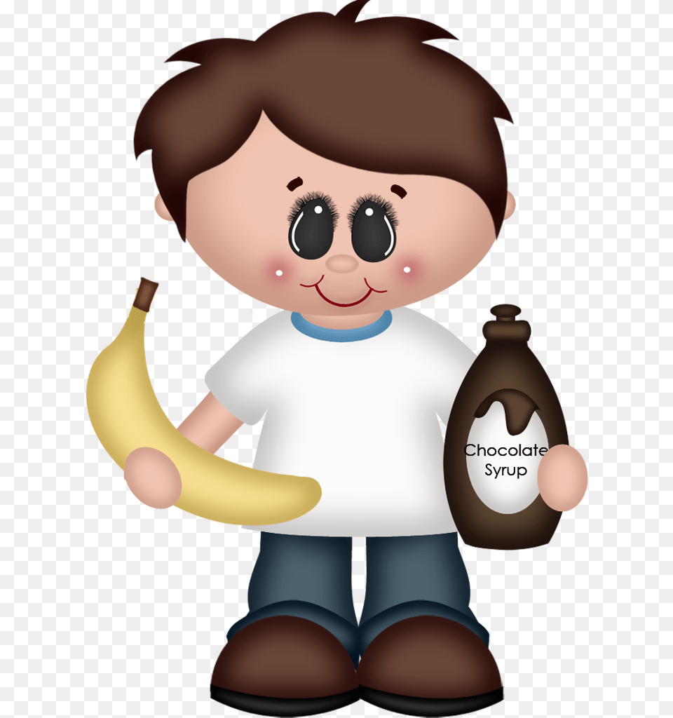 Gsnp Dingdingic Kids Meninos Ice Cream, Banana, Food, Fruit, Plant Free Transparent Png