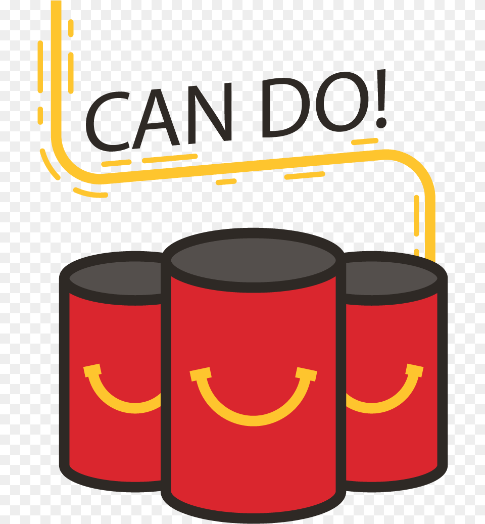 Gsrg Canned Food Drive Symbols For Ronald Mcdonald House, Tin, Can Free Png Download