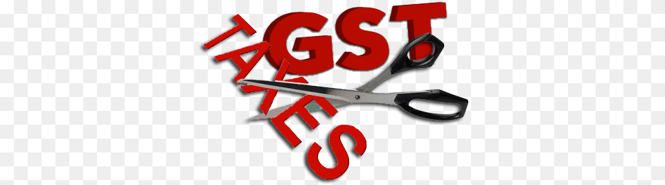 Gst Clipart Goods And Service Tax, Scissors, Blade, Shears, Weapon Png
