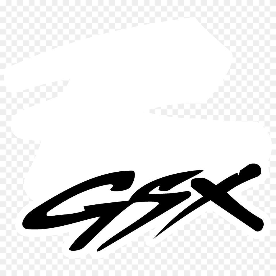 Gsx R Logo Transparent Vector, People, Person, Stencil, Text Free Png Download
