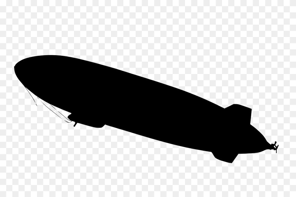 Gt Airship Fly, Gray Free Transparent Png