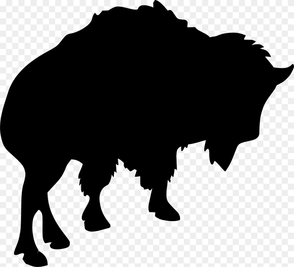 Gt Animal Tail Bison Rear, Gray Png