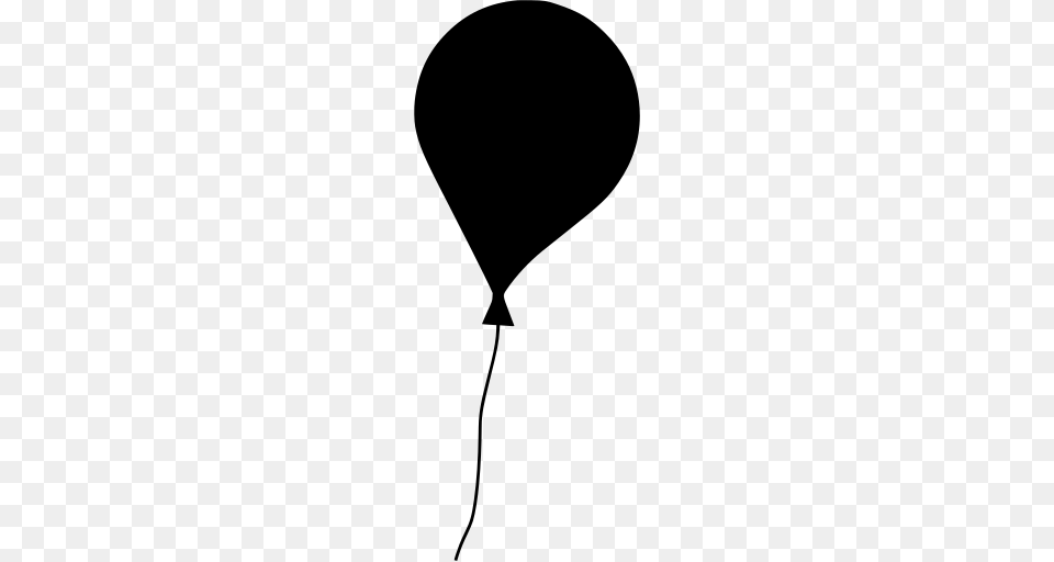 Gt Balloon Orange Floating Party, Gray Png Image