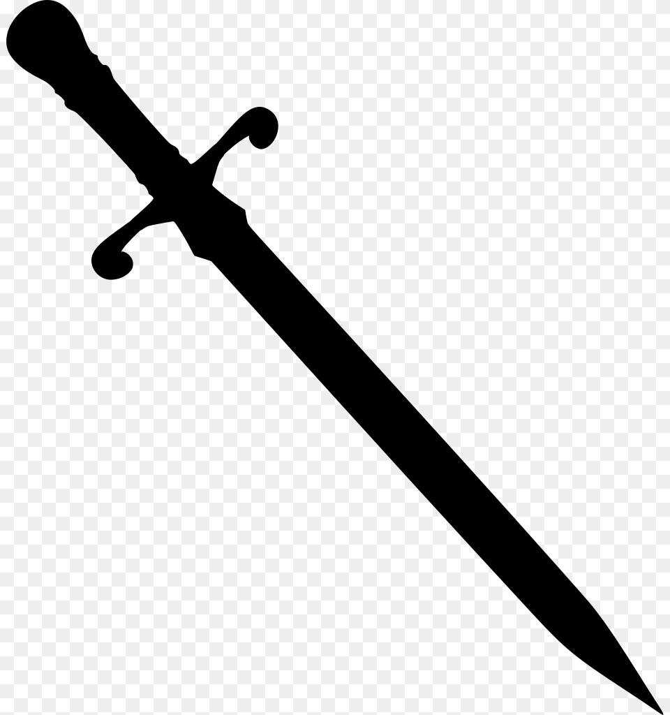 Gt Blade Weapons Sword, Gray Free Png Download