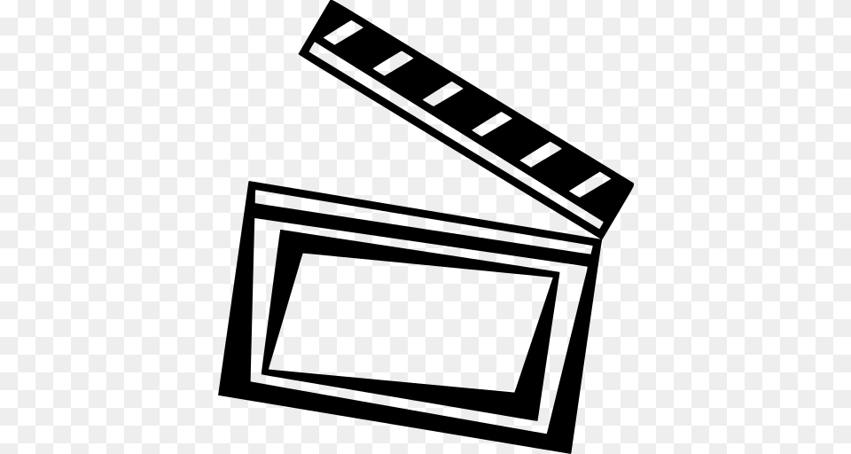 Gt Clapperboard Entertainment Slate Director, Gray Free Transparent Png
