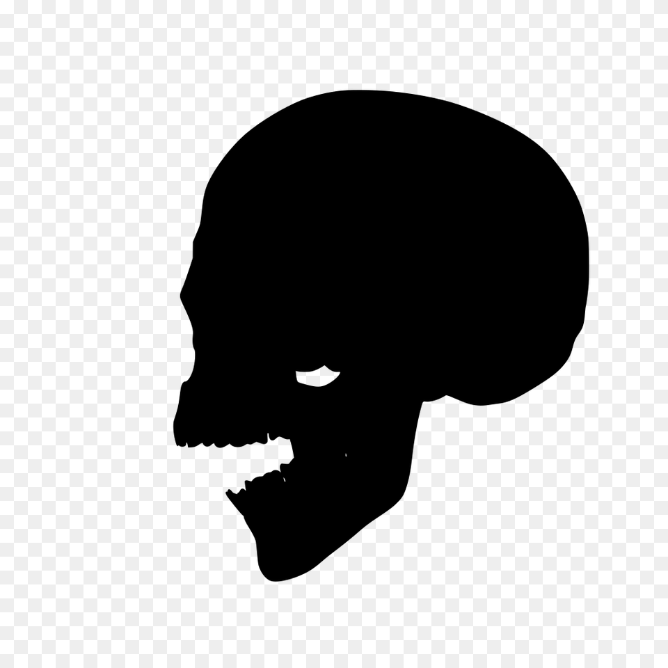 Gt Creepy Death Weird Skull, Gray Png Image