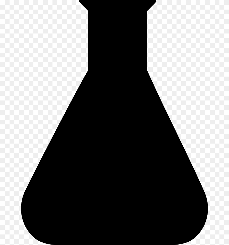 Gt Erlenmeyer Glass Flask Liquid, Gray Free Png