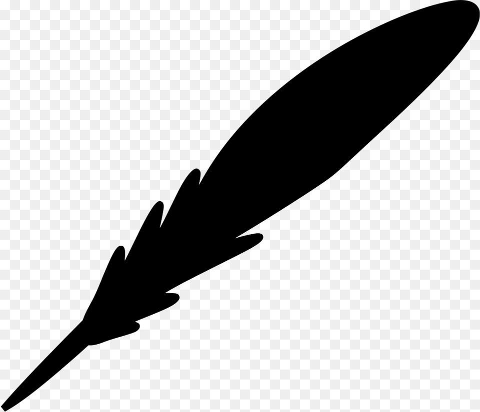 Gt Feather Quill, Gray Free Png Download