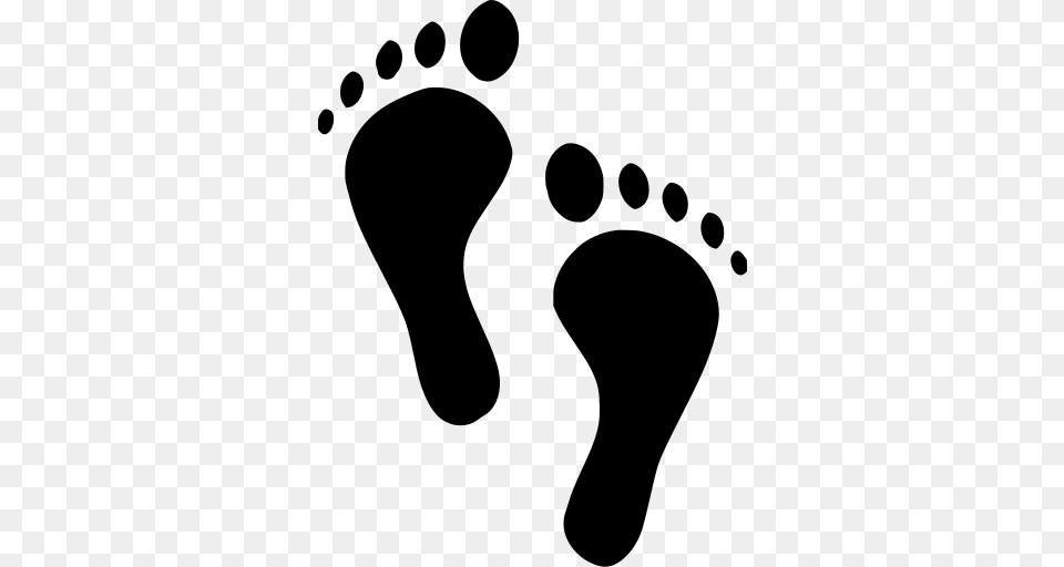 Gt Feet Footprints, Gray Png Image
