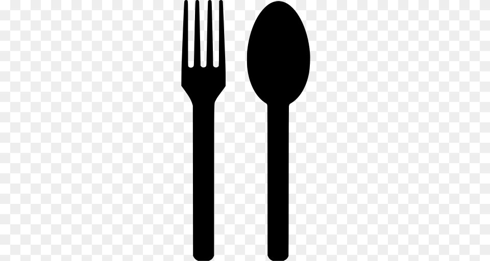 Gt Fork Silverware Cutlery, Gray Png Image