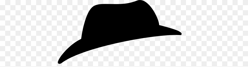 Gt Hat Fedora, Gray Free Png