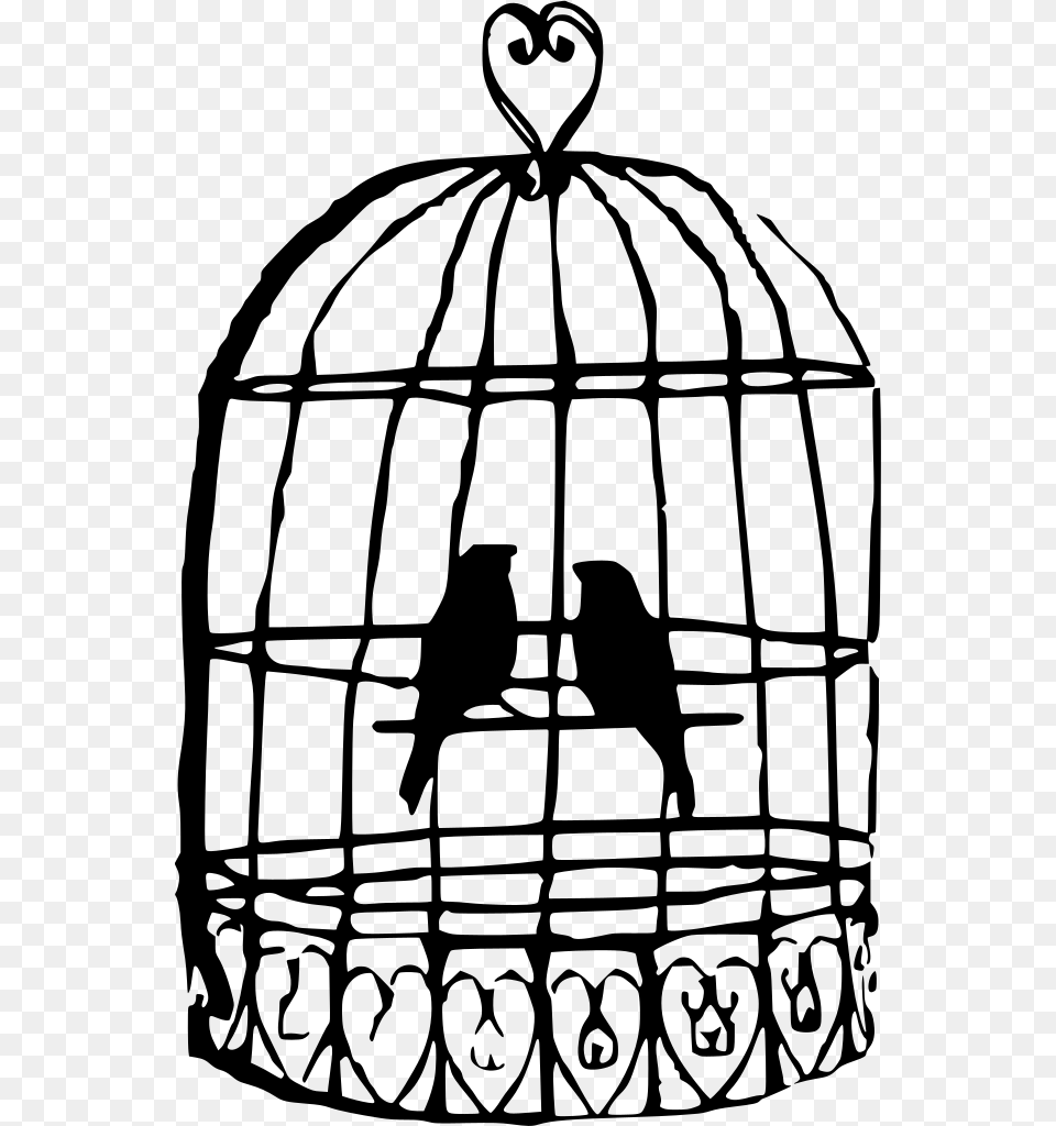 Gt Home Cage Couple Birds, Gray Free Transparent Png