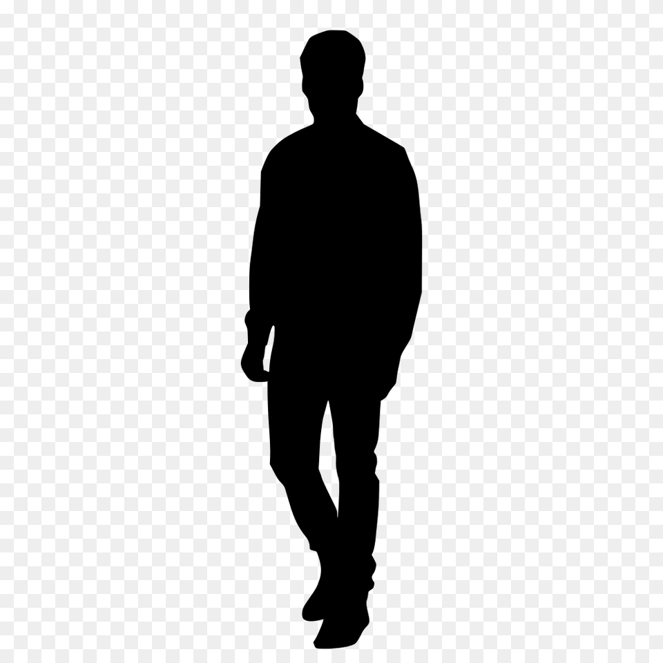 Gt Man Standing Casual, Gray Png