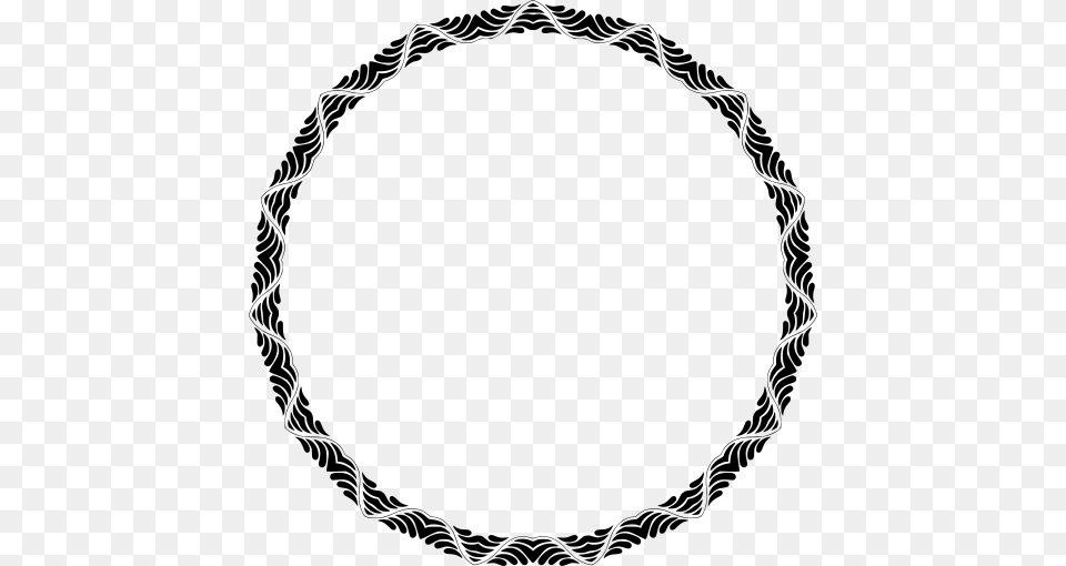 Gt Ornamental Trendy Decorative Circle, Gray Free Transparent Png