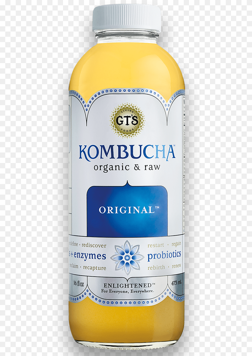 Gt S Kombucha Original Original Kombucha, Bottle, Alcohol, Beer, Beverage Free Png Download
