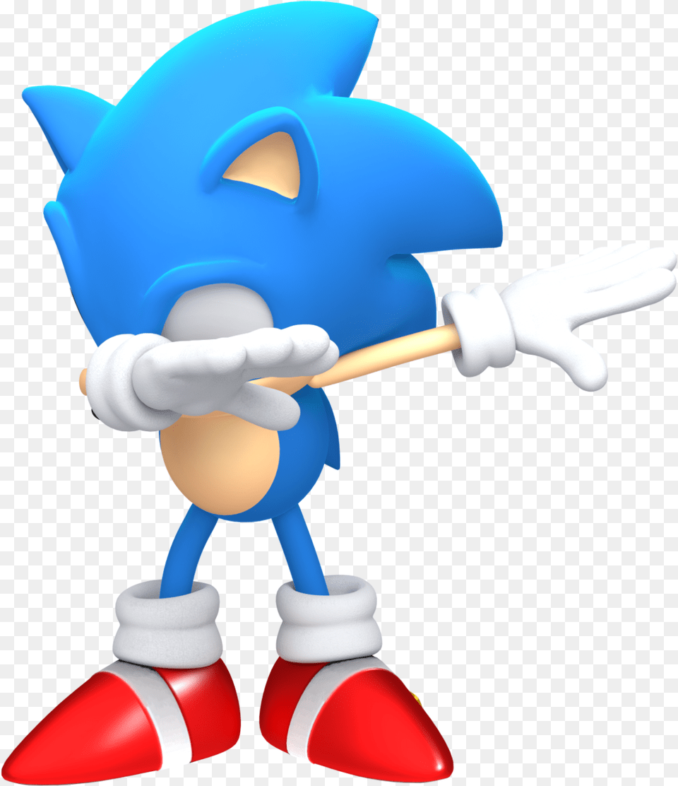 Gt Sonic Dab Sonic The Hedgehog Dab, People, Person, Cleaning Free Png Download