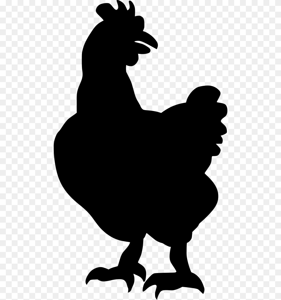 Gt Tier Animal Hen Vogel, Gray Png