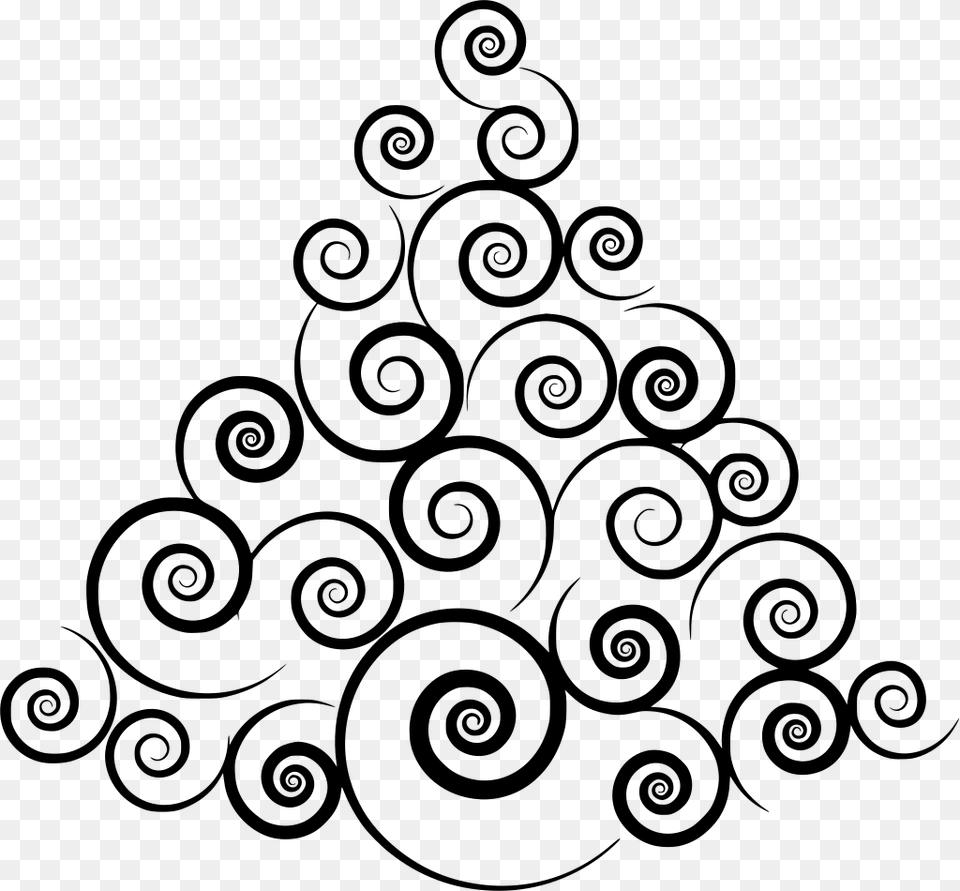 Gt Tree Christ Festive Line, Gray Free Transparent Png