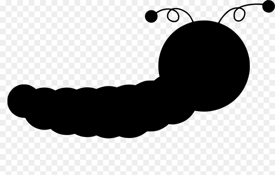 Gt Worm Caterpillar, Gray Free Png
