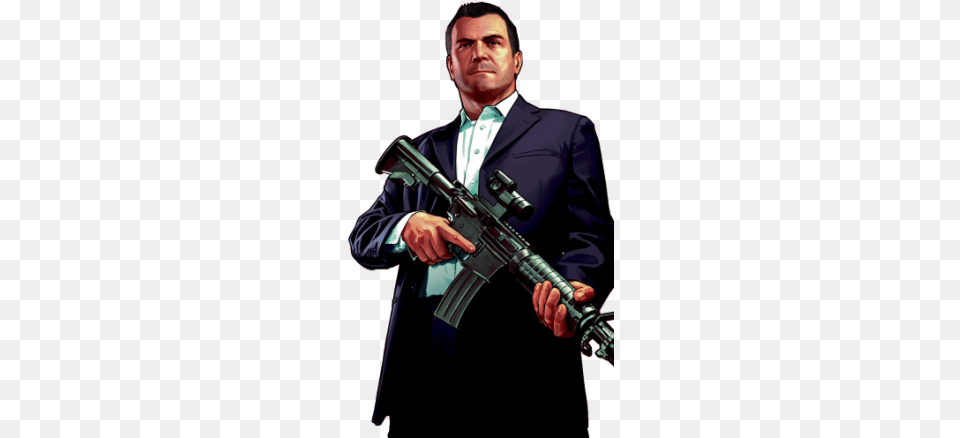 Gta, Weapon, Rifle, Firearm, Gun Png Image