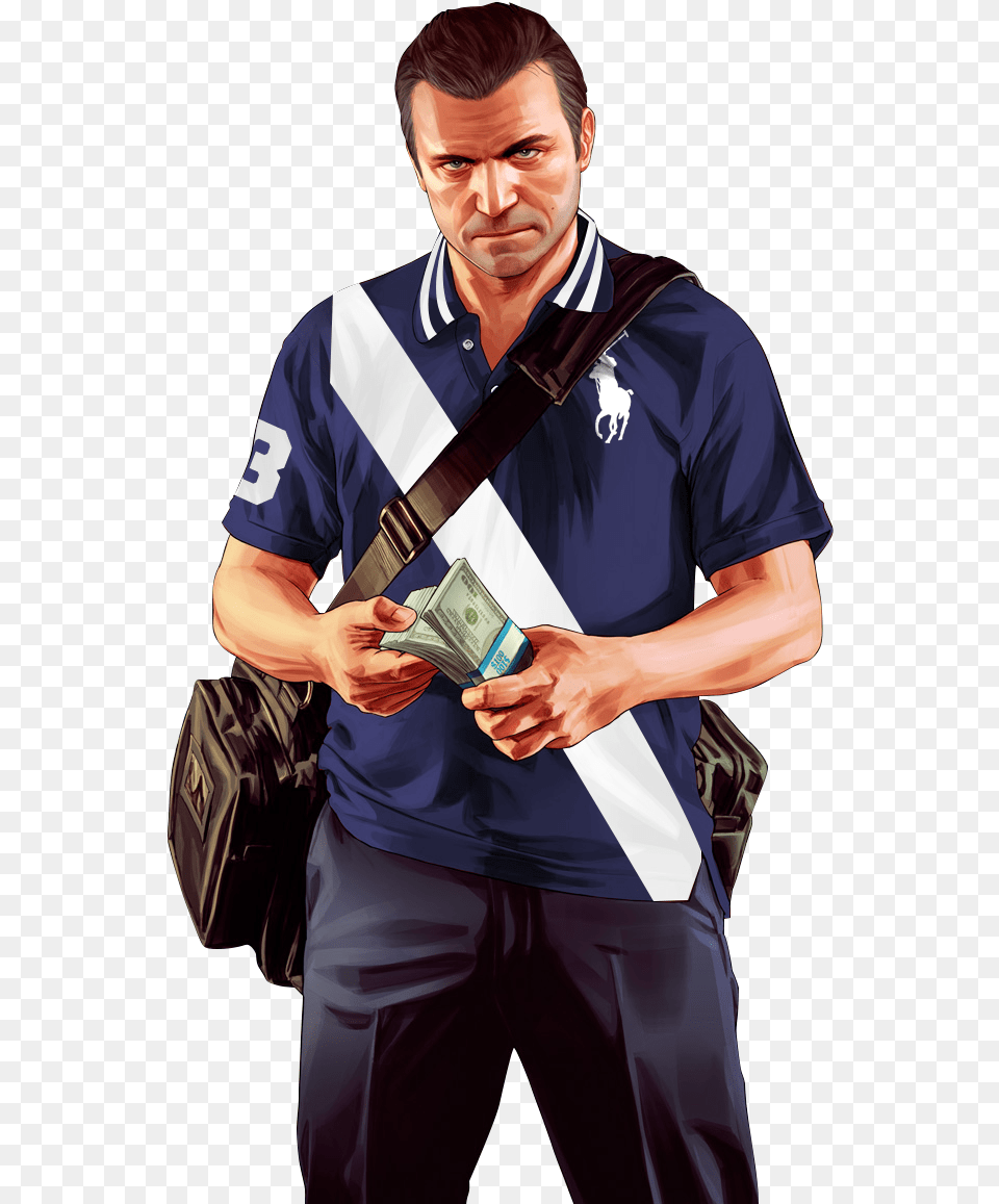 Gta, Adult, Male, Man, Person Free Png Download