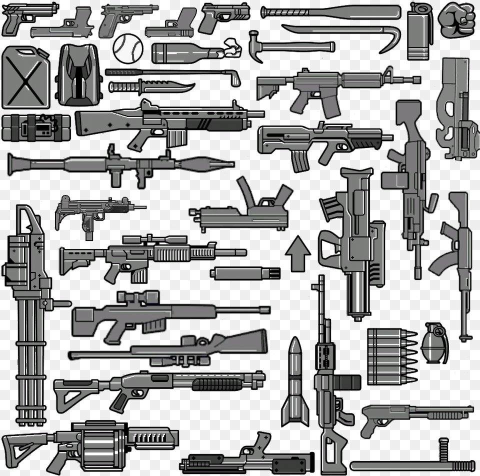 Gta 4 Weapon Icons, Firearm, Gun, Handgun, Rifle Free Png Download